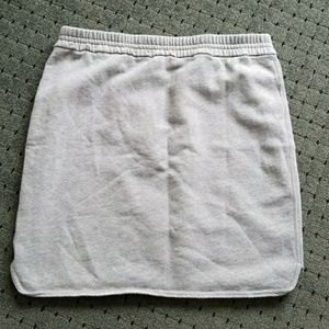 J Crew French Terry Pencil Skirt